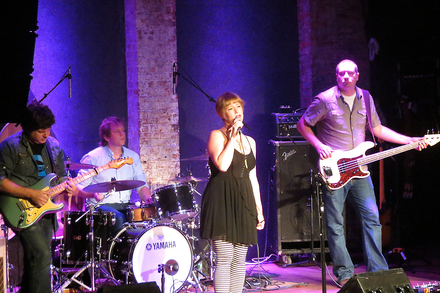 Sixpence None the Richer performing live on stage